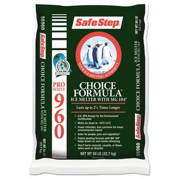 Safe Step® Pro Enviro Ice Melt, 50lb Bag, 49-carton freeshipping - TVN Wholesale